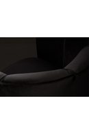 Black Velvet Accent Chair | Dutchbone Flower | Dutchfurniture.com