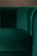Green Velvet Accent Chair | Dutchbone Flower | Dutchfurniture.com