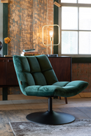 Green Pedestal Accent Chair | Dutchbone Bar | Dutchfurniture.com
