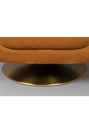 Camel Swivel Lounge Chair | Dutchbone Member | Dutchfurniture.com