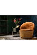 Brown Scallop Accent Chair | Dutchbone Madison | Dutchfurniture.com