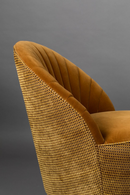 Brown Scallop Accent Chair | Dutchbone Madison | Dutchfurniture.com