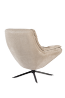 Upholstered Swivel Lounge Chair | Dutchbone Vince | Dutchfurniture.com