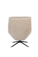Upholstered Swivel Lounge Chair | Dutchbone Vince | Dutchfurniture.com
