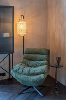 Upholstered Swivel Lounge Chair | Dutchbone Vince | Dutchfurniture.com