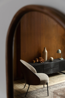 Beige Fabric Lounge Chair | Dutchbone Rodin | Dutchfurniture.com