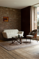 Beige Fabric Lounge Chair | Dutchbone Rodin | Dutchfurniture.com