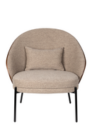 Beige Fabric Lounge Chair | Dutchbone Rodin | Dutchfurniture.com