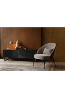 Beige Fabric Lounge Chair | Dutchbone Rodin | Dutchfurniture.com