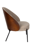 Beige Fabric Lounge Chair | Dutchbone Rodin | Dutchfurniture.com