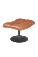 Brown Leather Ottoman | Dutchbone Bar | DutchFurniture.com
