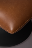 Brown Leather Ottoman | Dutchbone Bar | DutchFurniture.com