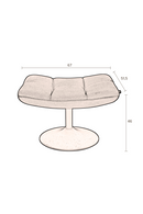 Brown Leather Ottoman | Dutchbone Bar | DutchFurniture.com