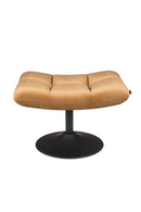 Gold Brown Upholstered Ottoman | Dutchbone Bar | DutchFurniture.com