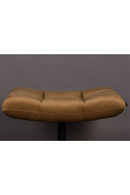 Gold Brown Upholstered Ottoman | Dutchbone Bar | DutchFurniture.com