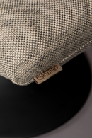Light Gray Upholstered Ottoman | Dutchbone Bar | DutchFurniture.com