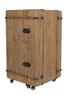 Wheeled Bar Cabinet | Dutchbone Lico | DutchFurniture.com