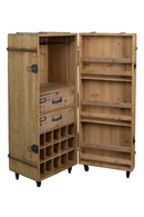Wheeled Bar Cabinet | Dutchbone Lico | DutchFurniture.com