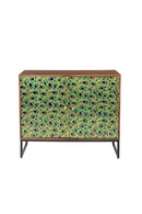 Mango Wood Multi-colored Cabinet | Dutchbone Meena | Dutchfurniture.com