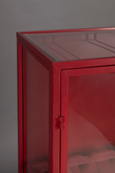 Red Wooden Wine Cabinet | Dutchbone Mori | Dutchfurniture.com