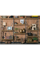 5-Shelf Storage Cabinet | Dutchbone Iron | Dutchfurniture.com