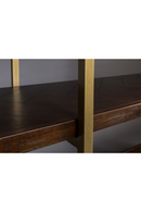 Acacia Wood 4-Shelf Bookcase | Dutchbone Class | DutchFurniture.com