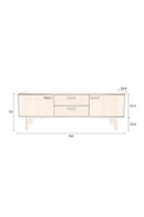 2-Door Wood Sideboard | Dutchbone Juju | DutchFurniture.com
