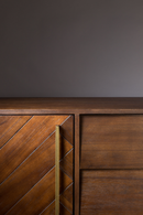 Acacia Wood Sideboard - Low | Dutchbone Class | DutchFurniture.com
