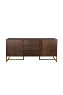 5 Compartment Wood Sideboard | Dutchbone Class | DutchFurniture.com