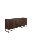 5 Compartment Wood Sideboard | Dutchbone Class | DutchFurniture.com