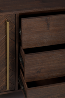 5 Compartment Wood Sideboard | Dutchbone Class | DutchFurniture.com