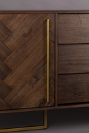5 Compartment Wood Sideboard | Dutchbone Class | DutchFurniture.com