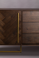 5 Compartment Wood Sideboard | Dutchbone Class | DutchFurniture.com