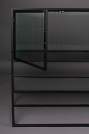 Black Framed Glass Sideboard | Dutchbone Boli | Dutchfurniture.com
