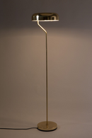 Brass Task Floor Lamp | Dutchbone Eclipse | DutchFurniture.com