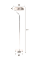 Black Task Floor Lamp | Dutchbone Eclipse | DutchFurniture.com