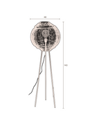 Industrial Tripod Floor Lamp | Dutchbone Meezan | Dutchfurniture.com