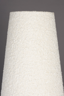 Beige Bouclé Conical Floor Lamp | Dutchbone Miki | Dutchfurniture.com
