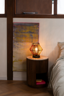 Rope Diamond Table Lamp | Dutchbone Surya | Dutchfurniture.com