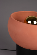 Terracotta Bowl Table Lamp | Dutchbone Zahra | Dutchfurniture.com
