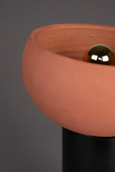 Terracotta Bowl Table Lamp | Dutchbone Zahra | Dutchfurniture.com