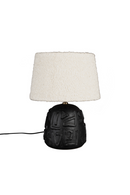 White Bouclé Table Lamp | Dutchbone Renzo | Dutchfurniture.com