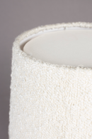 White Bouclé Table Lamp | Dutchbone Renzo | Dutchfurniture.com