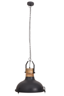 Black Metal Hanging Light | Dutchbone Raw | DutchFurniture.com