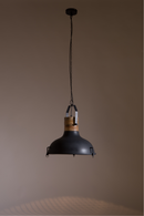 Black Metal Hanging Light | Dutchbone Raw | DutchFurniture.com