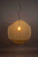 Round Gray Pendant Lamp | Dutchbone Meezan | Dutchfurniture.com
