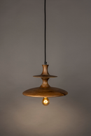 Vintage Mango Wood Pendant Lamp | Dutchbone Cath | Dutchfurniture.com