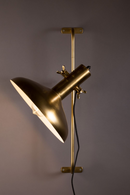 Adjustable Brass Wall Sconce | Dutchbone Karish | DutchFurniture.com