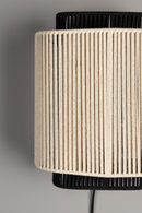 Beige Cotton Thread Wall Lamp | Dutchbone Elon | Dutchfurniture.com