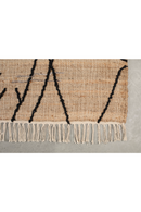 Woven Fiber Fringed Carpet | Dutchbone Ishank | Dutchfurniture.com
